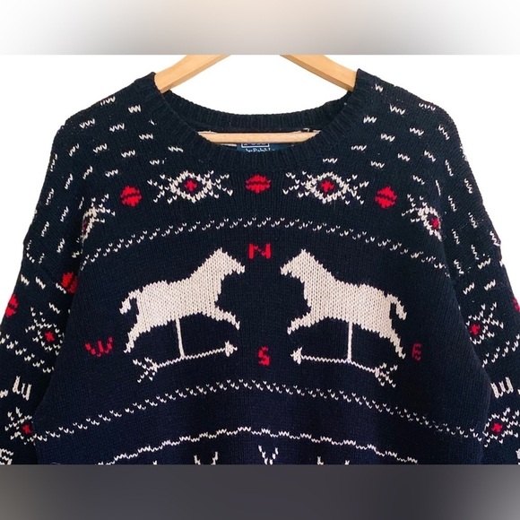 POLO RALPH LAUREN Weather Vane Wool-Silk Jumper Pullover Sweater Size XL NWT - Picture 2 of 9